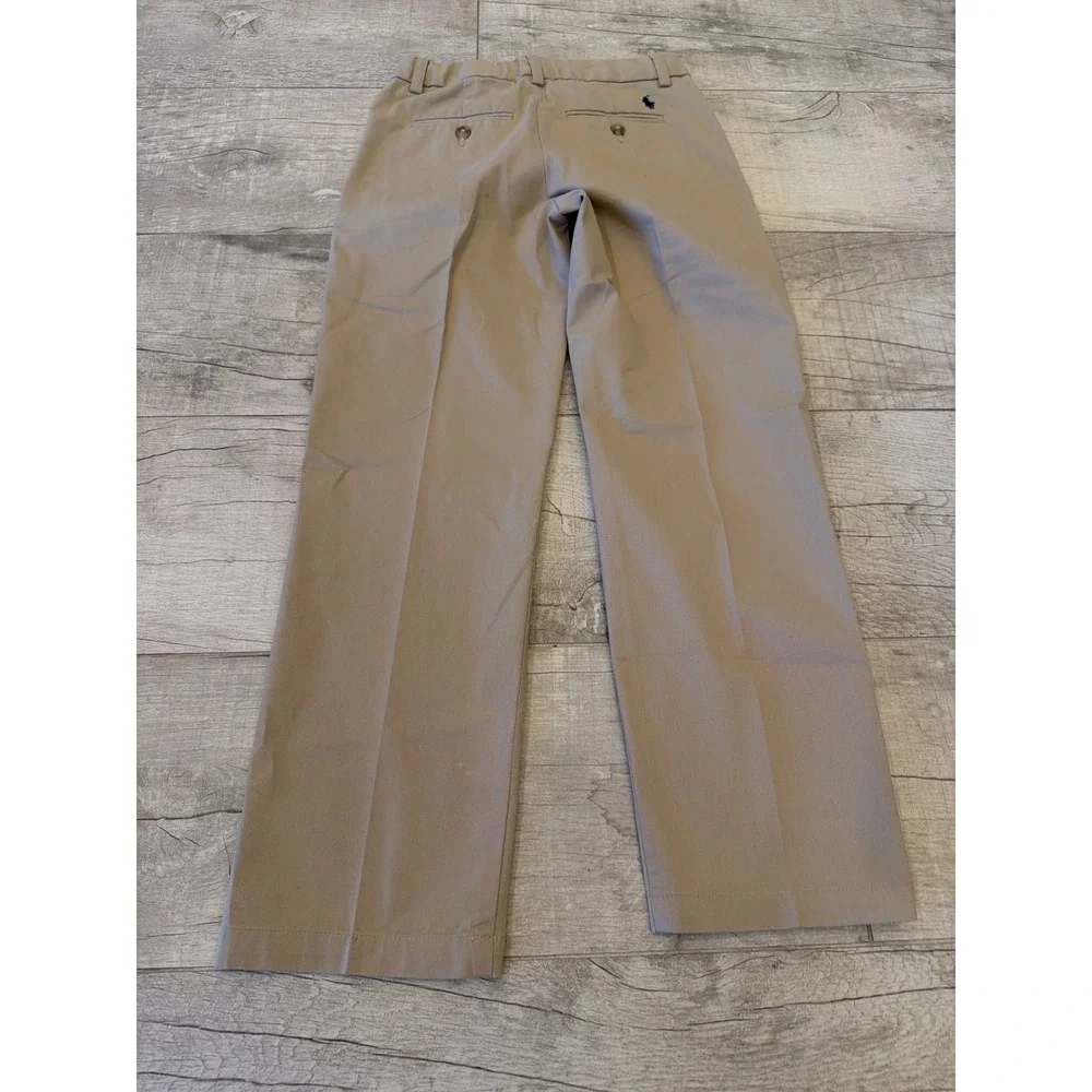 Polo Ralph Lauren Boys Khaki Chino Pants Tan Straight Leg Size 8